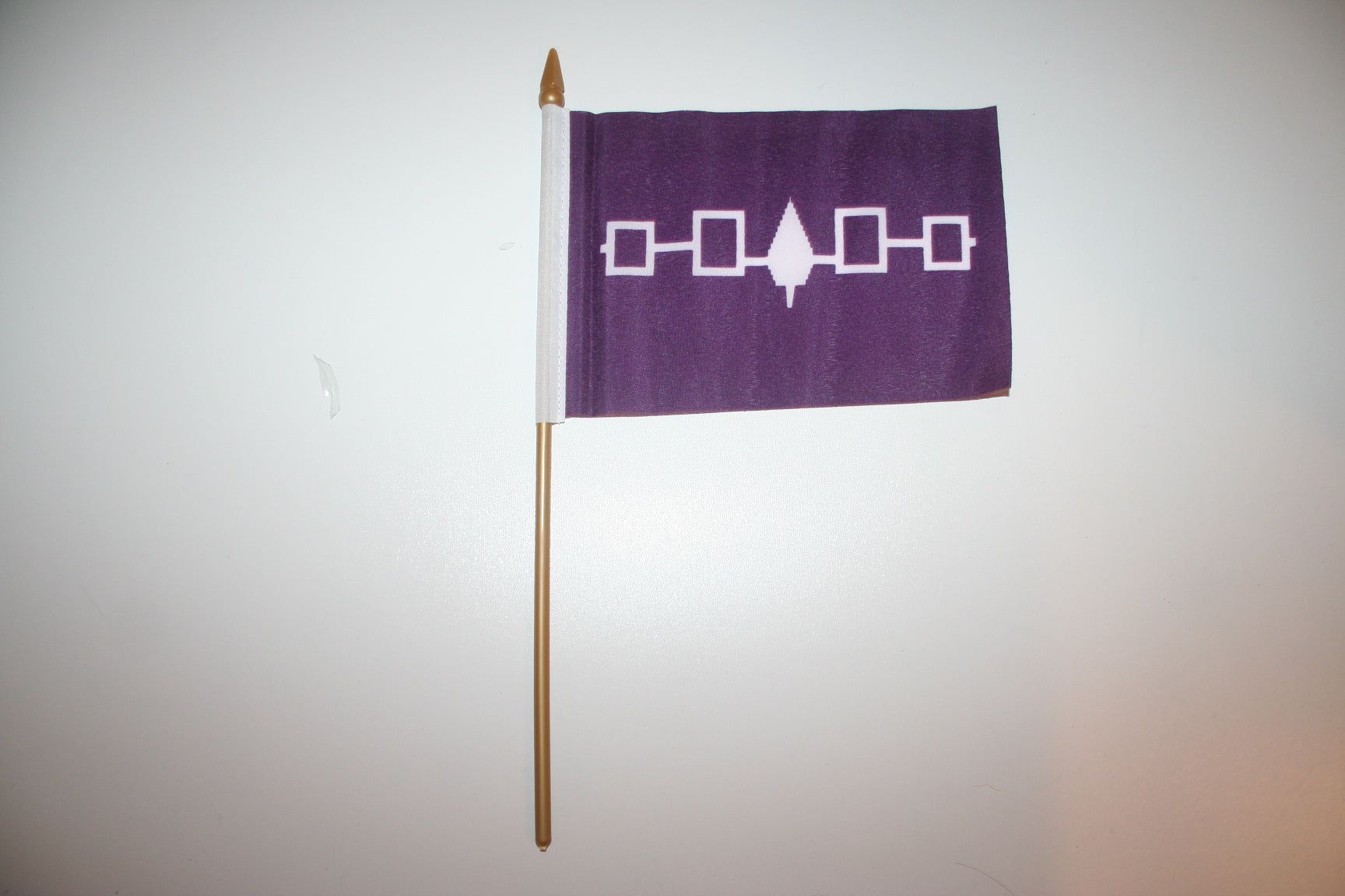 Mini 4" x 6" Hiawatha Belt Stick Flag